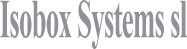 Isobox Systems – Salas blancas Logo